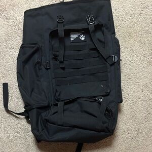 Tactical Black Backpack